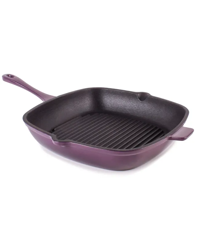 BergHOFF Neo 11 Cast Iron Grill Pan Purple