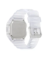 adidas Unisex Gmt Digital One Gmt Clear Resin Strap Watch 47mm