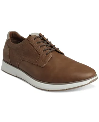 Alfani Men's Landan Faux-Leather Lace-Up Sneakers, Created for Macy's