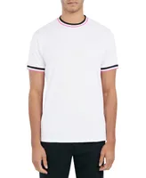 Society of Threads Men's Slim-Fit Tipped Performance T-Shirt