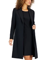 Le Suit Women's Crepe Topper Jacket & Sheath Dress Suit