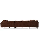 Mariyah Fabric 4-Pc. Sectional with Sofa, Created for Macy's