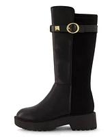 Marc Fisher Big and Little Girls Tall Pyramid Stud Boots