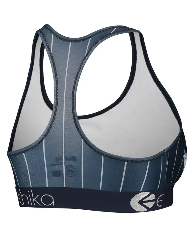 Ethika Women's Ethika Navy New York Yankees Slugger Bra