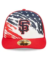 Men's New Era Red San Francisco Giants 2022 4th of July Low Profile 59FIFTY Fitted Hat