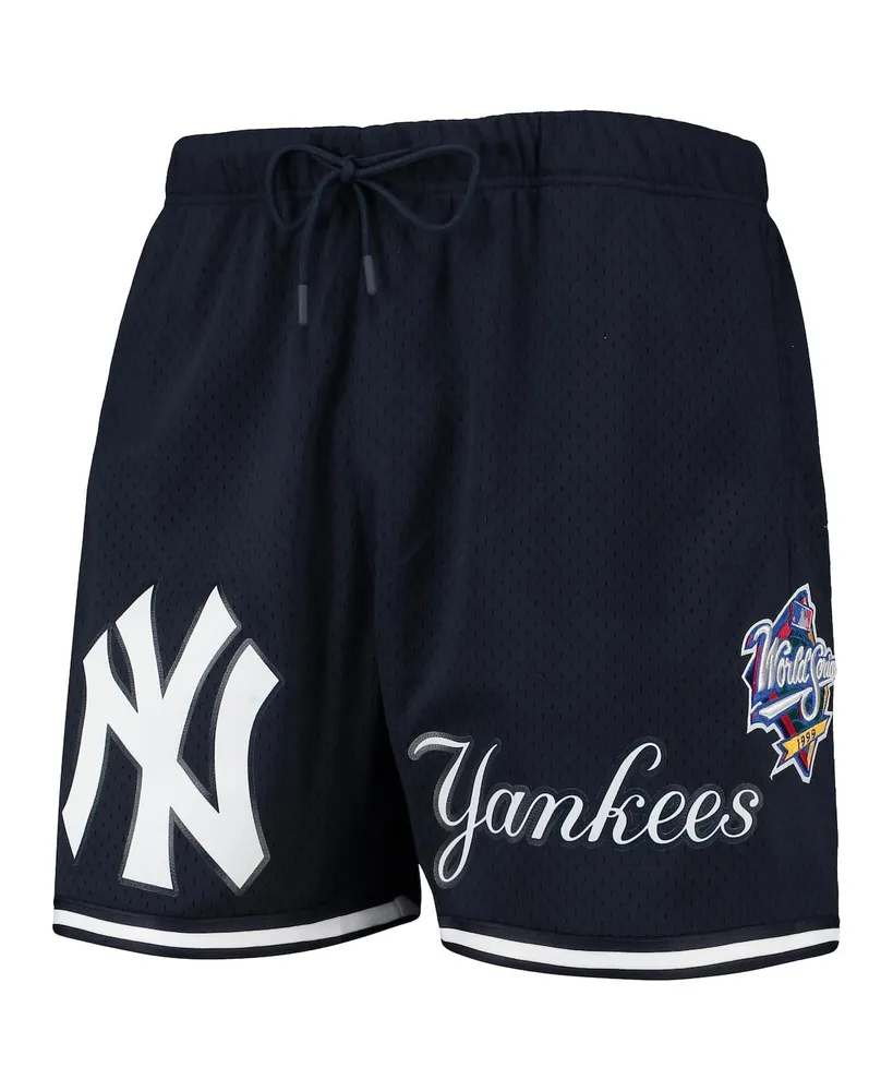 Men's Pro Standard Navy New York Yankees 1999 World Series Mesh Shorts