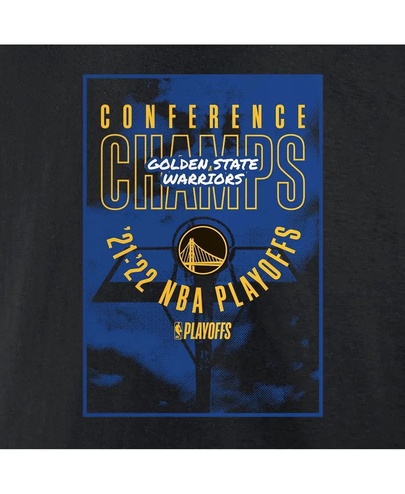 Men's Fanatics Black Golden State Warriors 2022 Western Conference Champions Extra Pass T-shirt