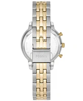 Fossil Women's Neutra Two-Tone Stainless Steel Bracelet Watch, 36mm