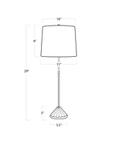 Regina Andrew Design Coastal Living Parasol Table Lamp - Gold