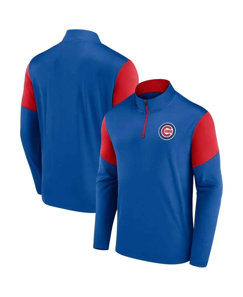 FANATICS Men's Fanatics Branded Heathered Gray/Royal Chicago Cubs