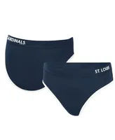 Women's G-iii 4Her by Carl Banks Navy St. Louis Cardinals Southpaw Bikini Bottom