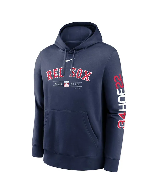 Men's Nike David Ortiz Hall of Fame 2022 Induction Official Replica Boston  Red Sox Home White