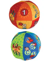 Melissa & Doug K's Kids 2-in-1 Talking Ball Educational Toy- ABCs