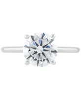 Grown With Love Igi Certified Lab Diamond Solitaire Engagement Ring (2-1/2 ct. t.w.) 14k White Gold or &