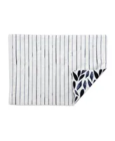 Lenox Bay Leaf Stripe Placemats, Set of 2