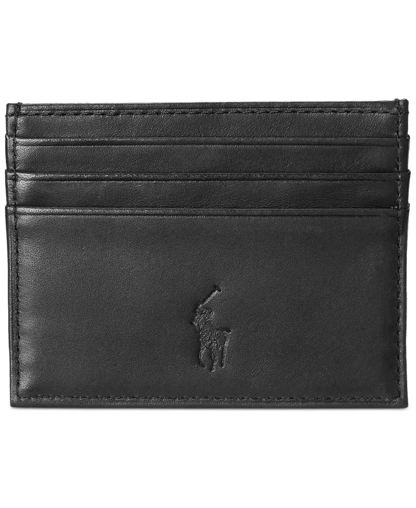 Polo Ralph Lauren Men's Suffolk Slim Leather Card Case