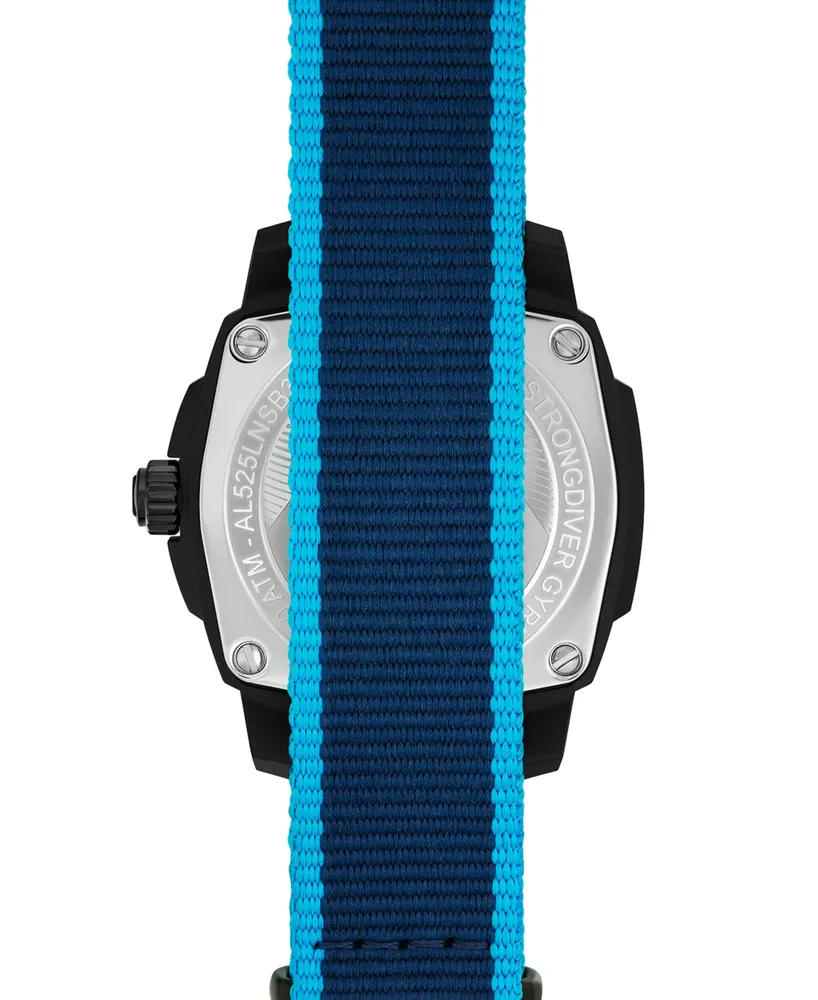 Alpina Women's Swiss Automatic Seastrong Gyre Blue Plastic Strap Watch 36mm - Limited Edition