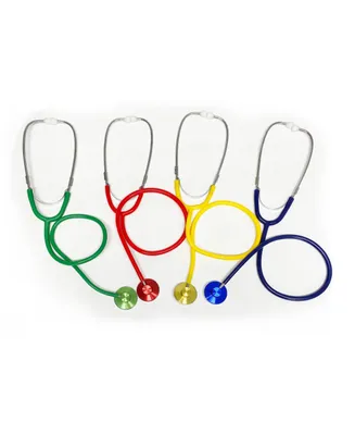 Supertek Stethoscopes, Assorted Colors Set, 4 Piece