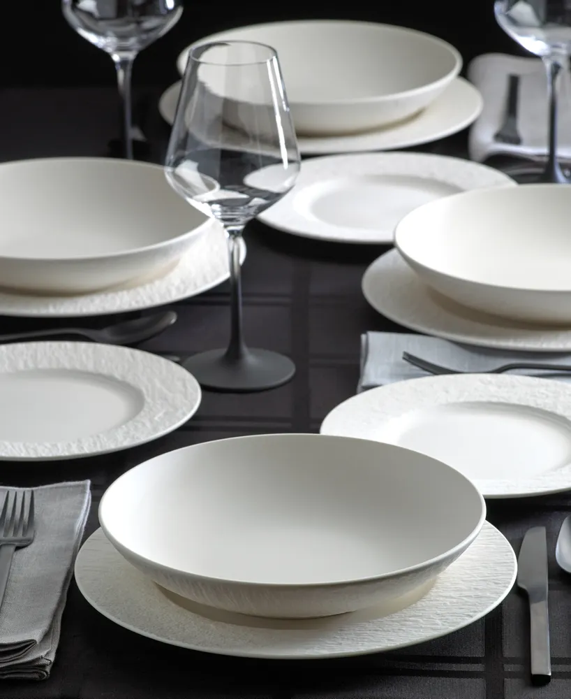 Villeroy & Boch Manufacture Rock 12-Pc. Dinnerware Set