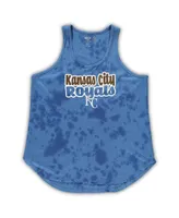 Women's Concepts Sport Royal Kansas City Royals Plus Cloud Tank Top and Shorts Sleep Set