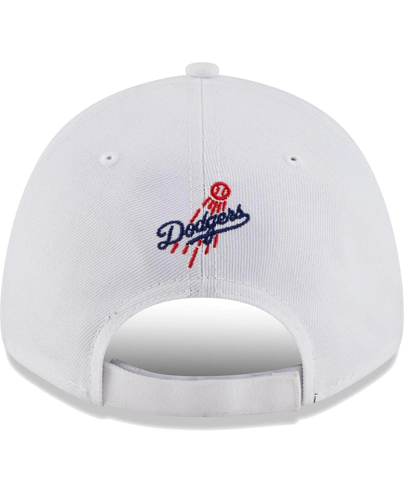 Men's New Era White Los Angeles Dodgers League Ii 9FORTY Adjustable Hat