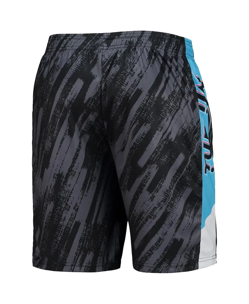 Men's Foco Black Miami Marlins Static Shorts