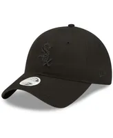 Women's New Era Chicago White Sox Black on Black Core Classic Ii 9TWENTY Adjustable Hat