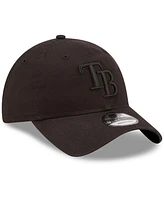 Men's New Era Tampa Bay Rays Black on Black Core Classic 2.0 9TWENTY Adjustable Hat