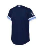 Preschool Unisex Nike Navy Kansas City Royals Connect Replica Jersey