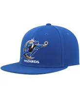 Men's Mitchell & Ness Blue Washington Wizards Hardwood Classics Snapback Hat