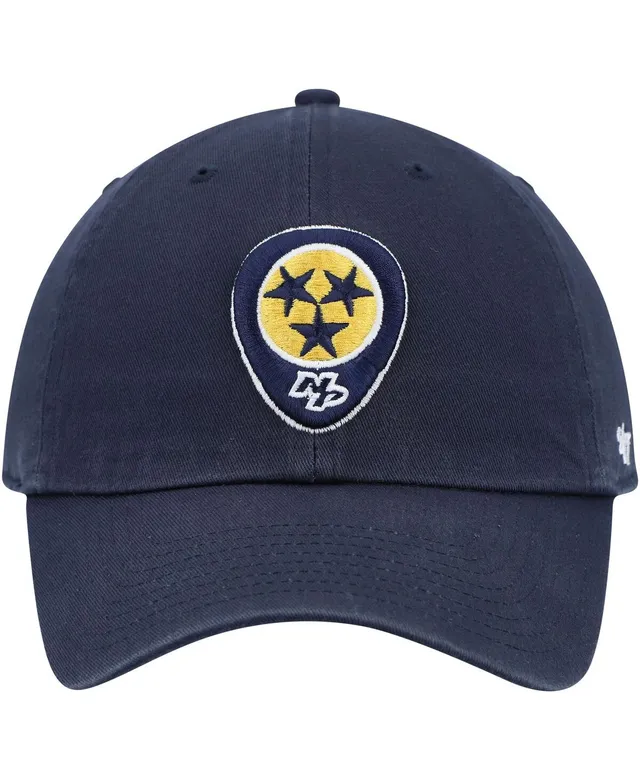 Nashville Sounds '47 Brand Camo Plate Logo Clean Up Hat