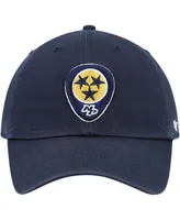 Men's '47 Navy Nashville Predators Logo Clean Up Adjustable Hat