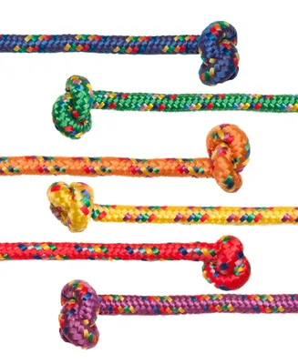 Champion Sports Braided Nylon Jump Rope, Pack of 6