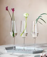 Villeroy & Boch Rose Garden Flute Glass, Set of 4
