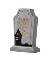 10" Led Tombstone - Tomb Sweet Tomb