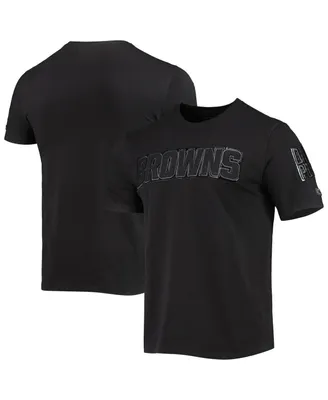 Men's Pro Standard Black Cleveland Browns Logo Team Shirt
