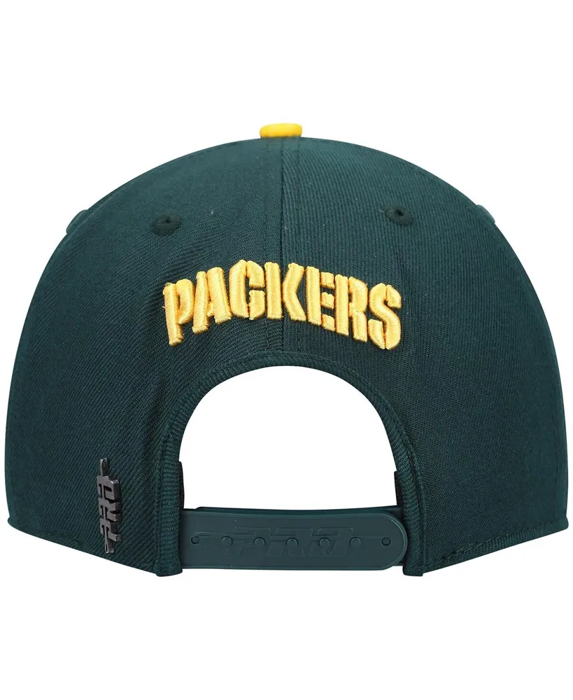 Men's Pro Standard Green, Gold Green Bay Packers 2Tone Snapback Hat