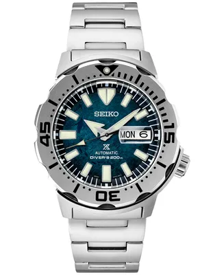 Seiko Men's Automatic Prospex Special Edition Stainless Steel Bracelet Watch 42mm