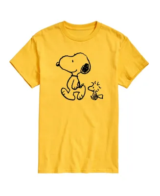 Men's Peanuts Snoopy Woodstock T-shirt