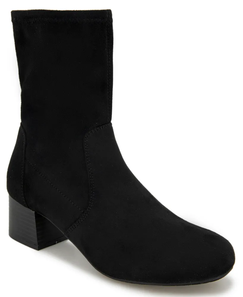 Kenneth Cole Reaction Women's Road Stretch Block Heel Booties