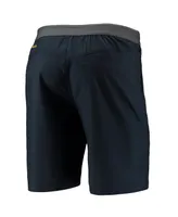 Men's Columbia Navy Michigan Wolverines Twisted Creek Omni-Shield Shorts