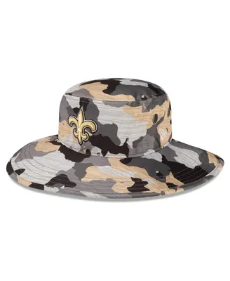 Men's New Era Camo New Orleans Saints 2022 Nfl Training Camp Official Panama Bucket Hat