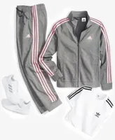Adidas Womens 3 Stripe Tricot Track Jacket Track Pants