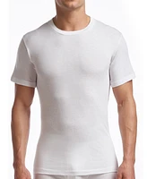 Stanfield's Men's Supreme Cotton Blend Crew Neck Undershirts, Pack of 2