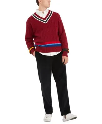 Tommy Hilfiger Mens Sweater Corduroys