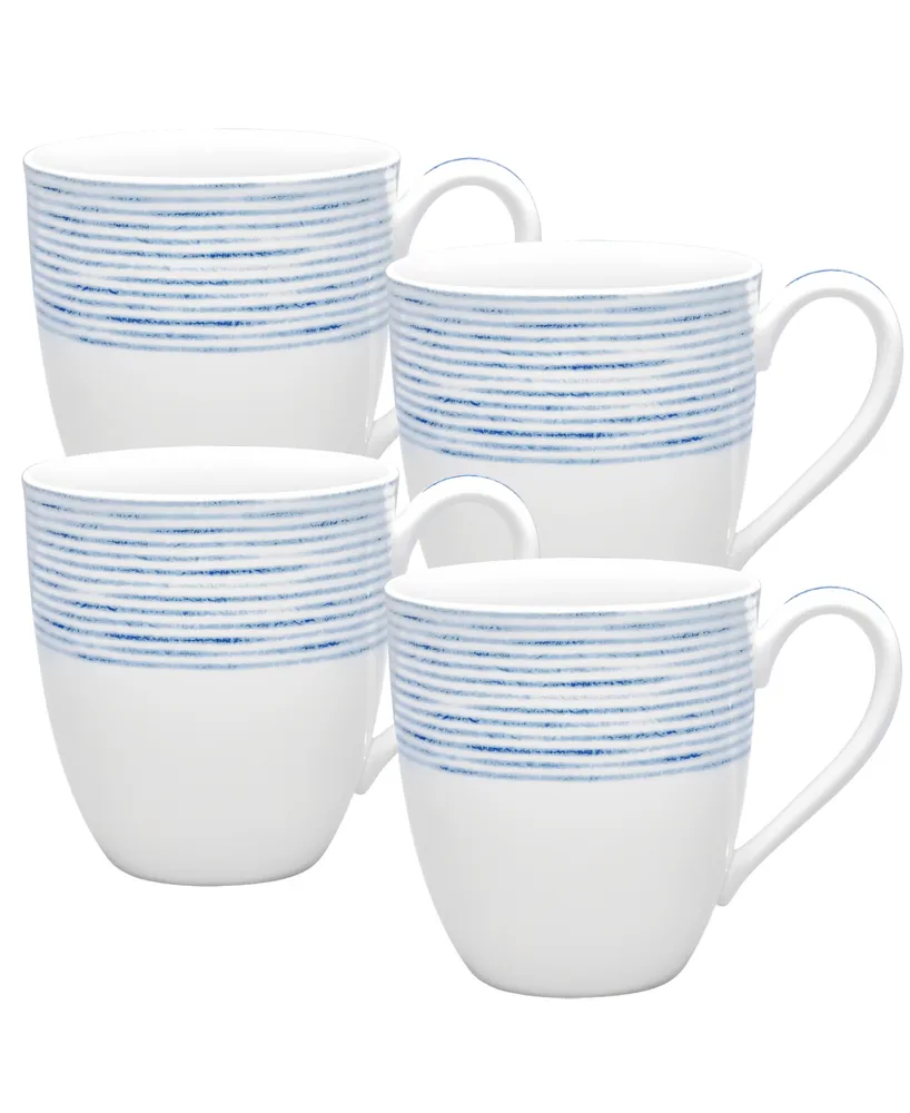 Noritake Hammock Mugs, Set of 4