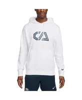 Men's Nike White Club America Fleece Pullover Hoodie