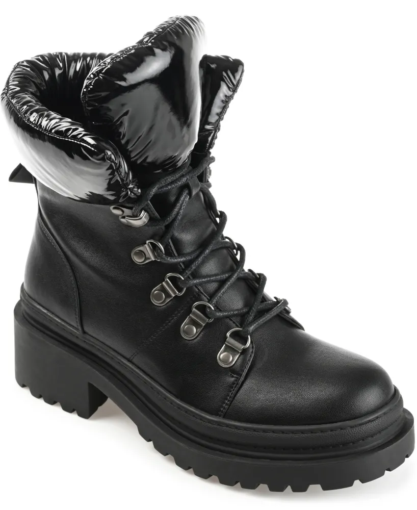 Journee Collection Women's Irrah Combat Boots