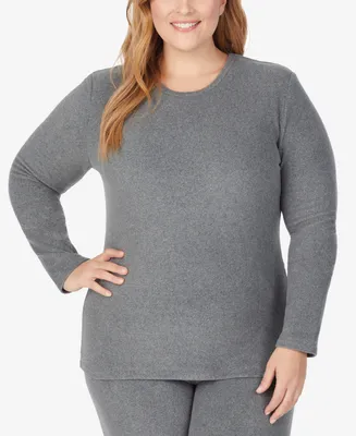Cuddl Duds Women's Thermal Long-Sleeve Maternity Top