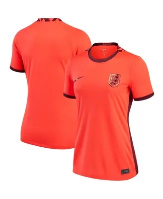 Women's Nike Red England National Team 2022/23 Away Replica Blank Jersey